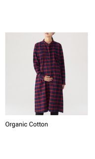 MUJI Organic Cotton Flannel Dress
