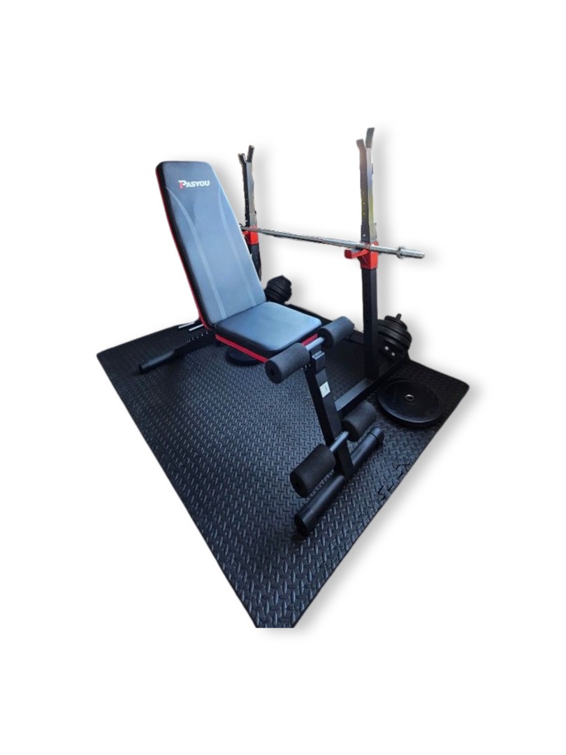 Multipurpose Weight Lifting Bench Set, Sports Equipment, Exercise