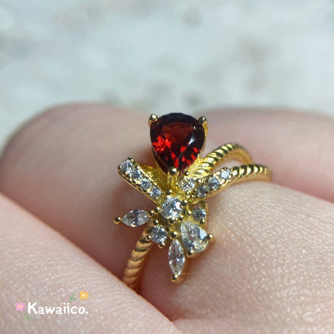 Garnet gemstone ring online