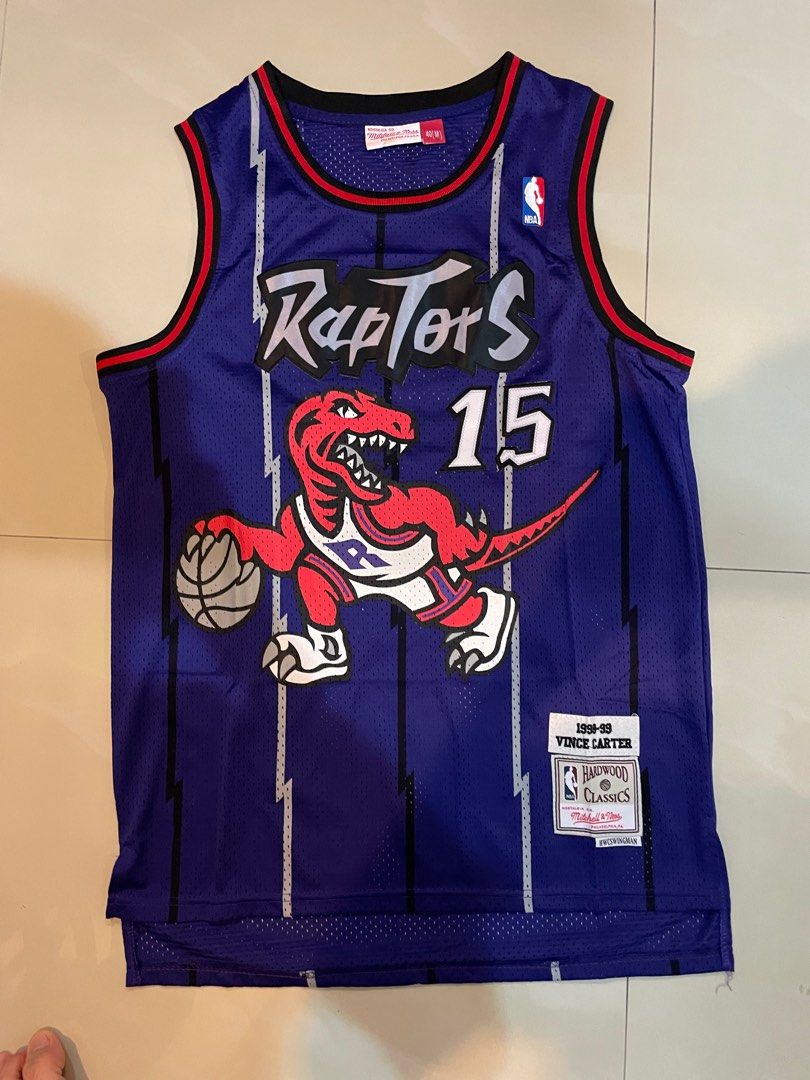 Toronto raptors old jersey clearance
