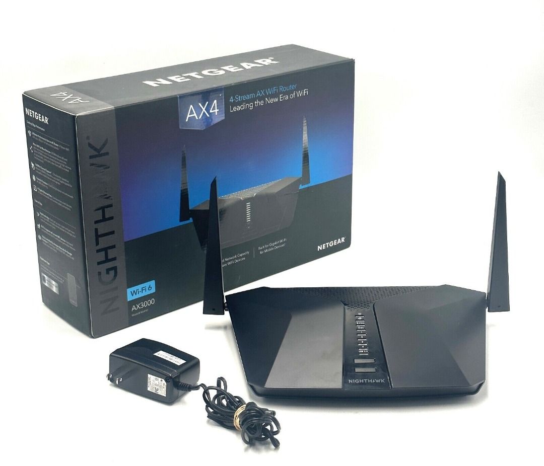 4-Stream AX3000 Dual-Band WiFi 6 Router - RAX40