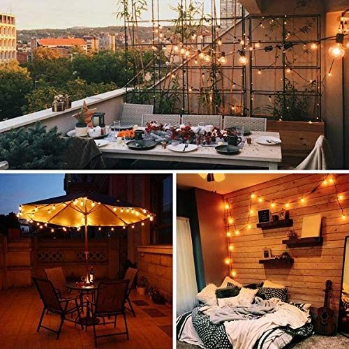 Geediar outdoor top string lights