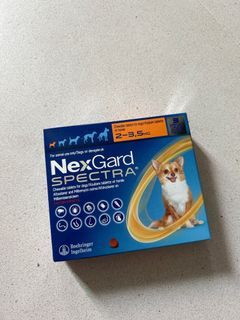 Nexgard Spectra (7.5-15kg) - Hillside Veterinary Surgery