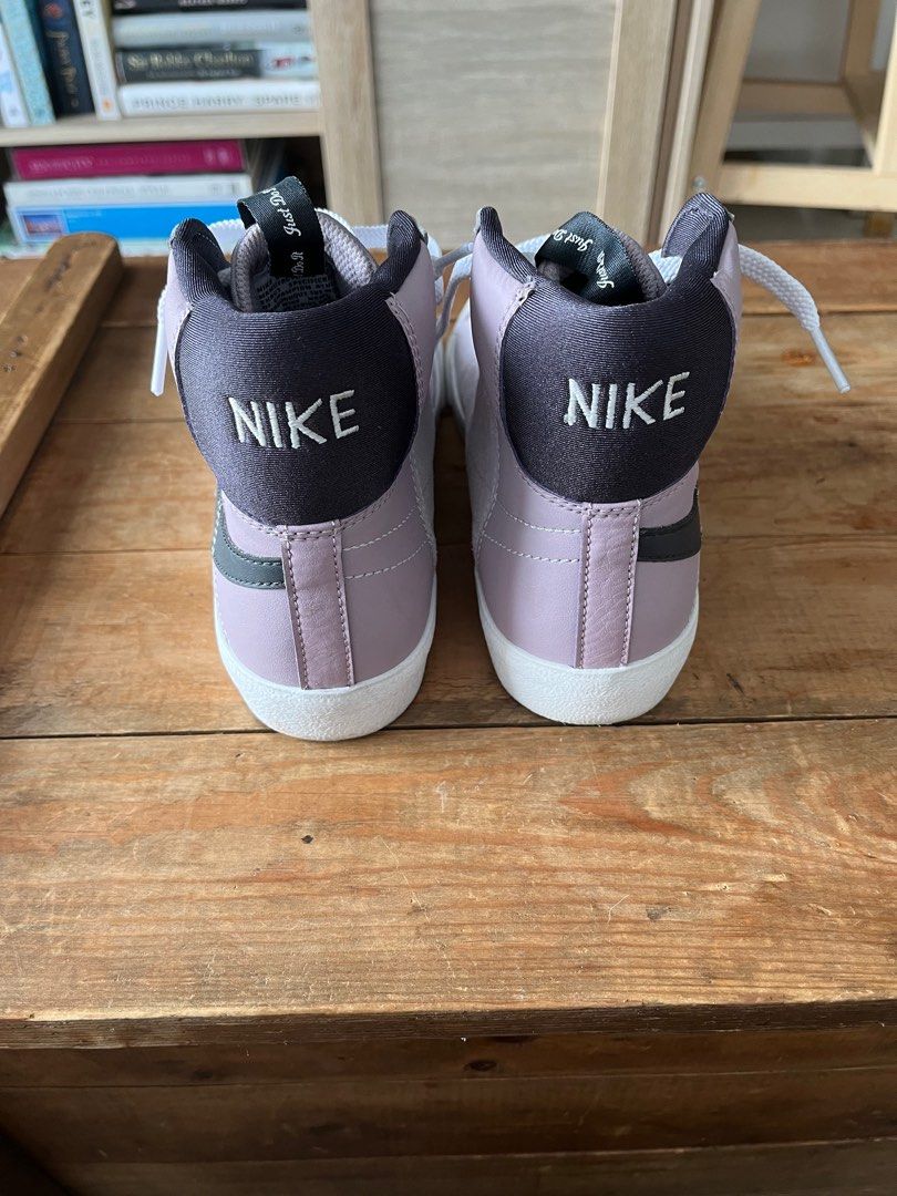 Purple nike high tops top