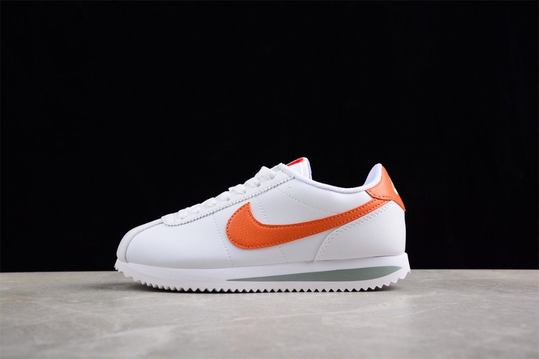 White and new arrivals orange nike
