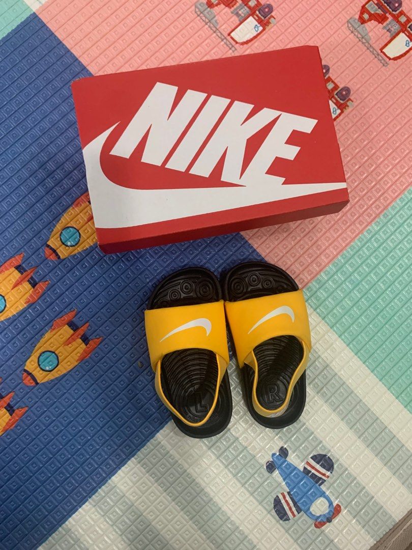 NIKE KAWA SLIDES KIDS Babies Kids Babies Kids Fashion on