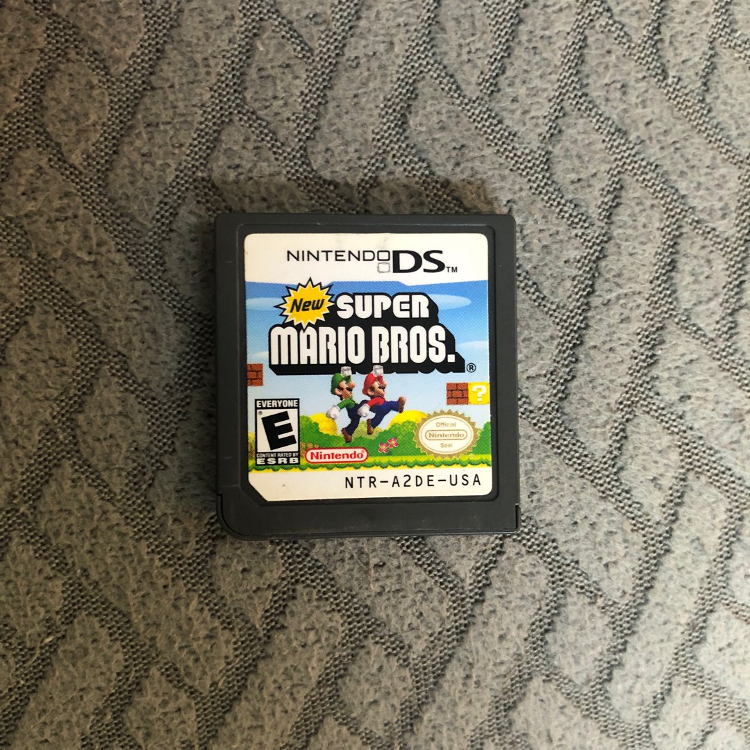Nintendo DS Super Mario Bros. Game, Video Gaming, Video Games, Nintendo ...