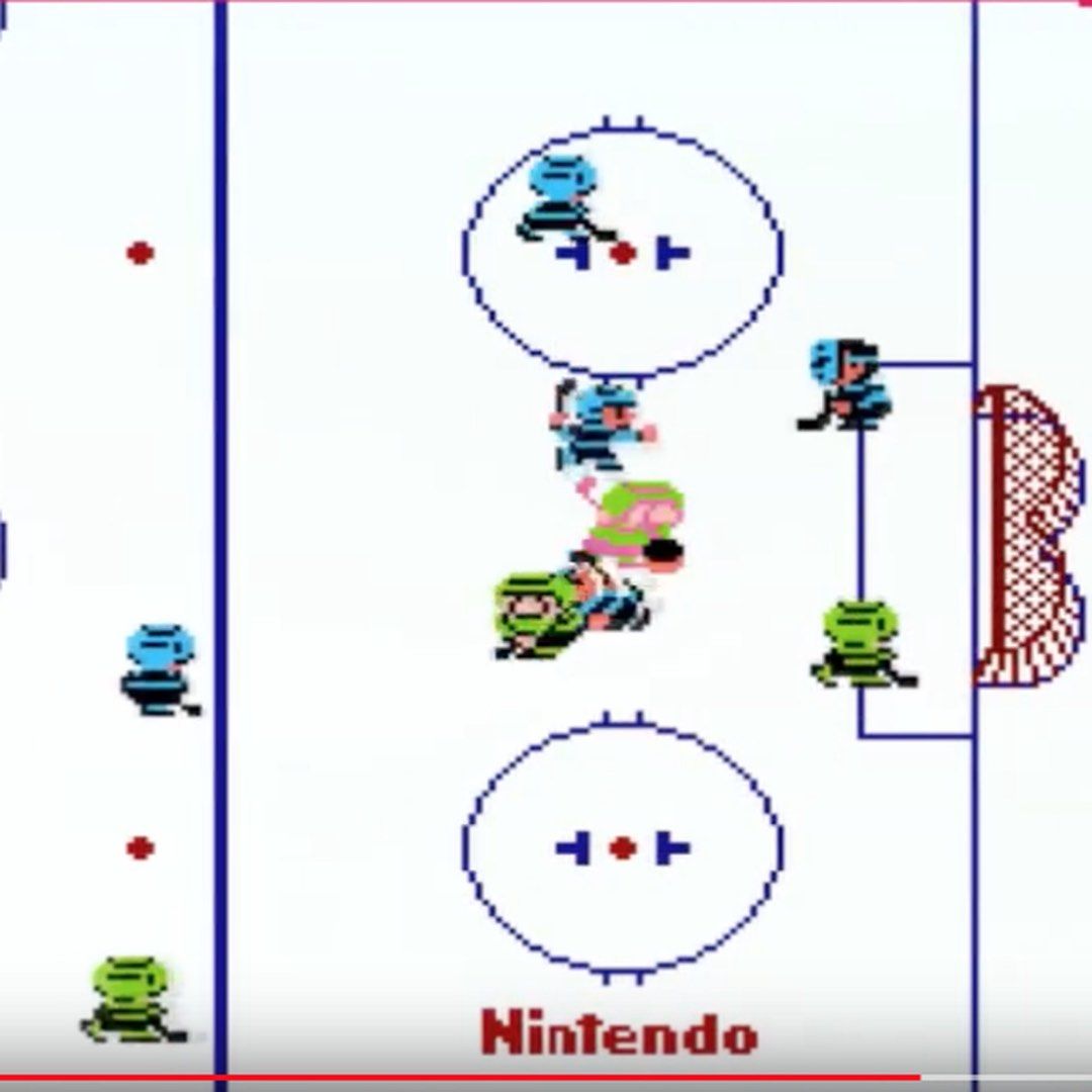 Nintendo NES Ice Hockey Classic Retro Game Cartridge Mario, Video