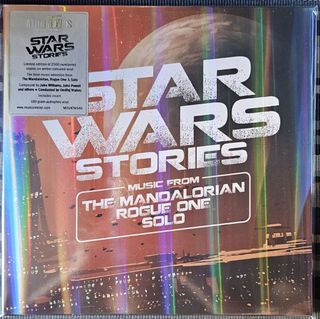 Ondřej Vrabec, Czech Studio Orchestra – Star Wars Stories: Music From The Mandalorian - Rogue One - Solo 2 x Vinyl, LP, Compilation, Limited Edition, Gatefold / 180g / Amber Color 2022 Europe
