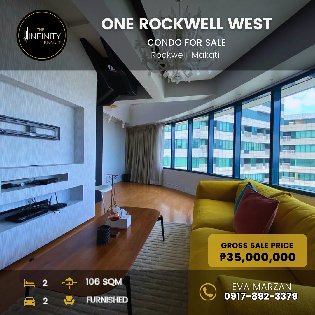 One Rockwell West, Rockwell Makati CONDO FOR SALE !!, Property, For