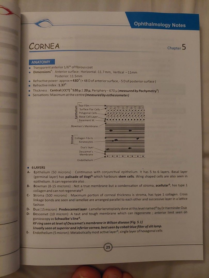 Ophthalmology Notes, Hobbies & Toys, Books & Magazines, Textbooks on ...
