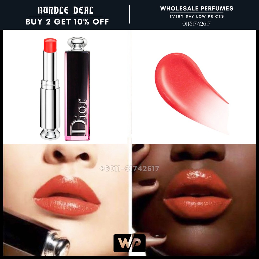 ORIGINAL DIOR ADDICT LACQUER STICK 744 PARTY RED