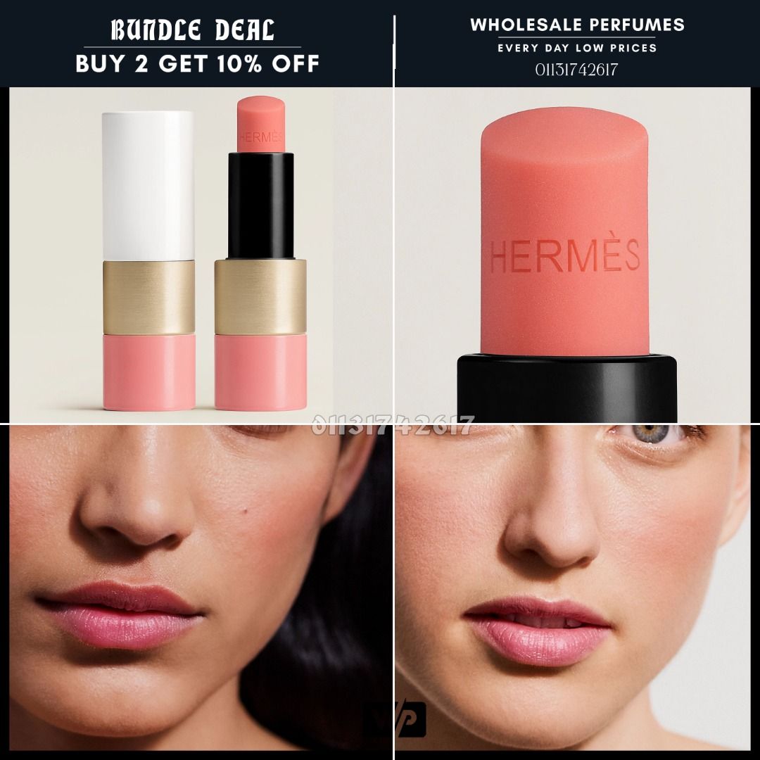 ORIGINAL] HERMES ROSY LIP ENHANCER (30 Rose D'ETE), Beauty & Personal Care,  Face, Makeup on Carousell