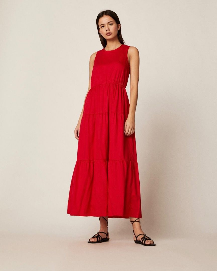 Oysho Red Dress Carousell