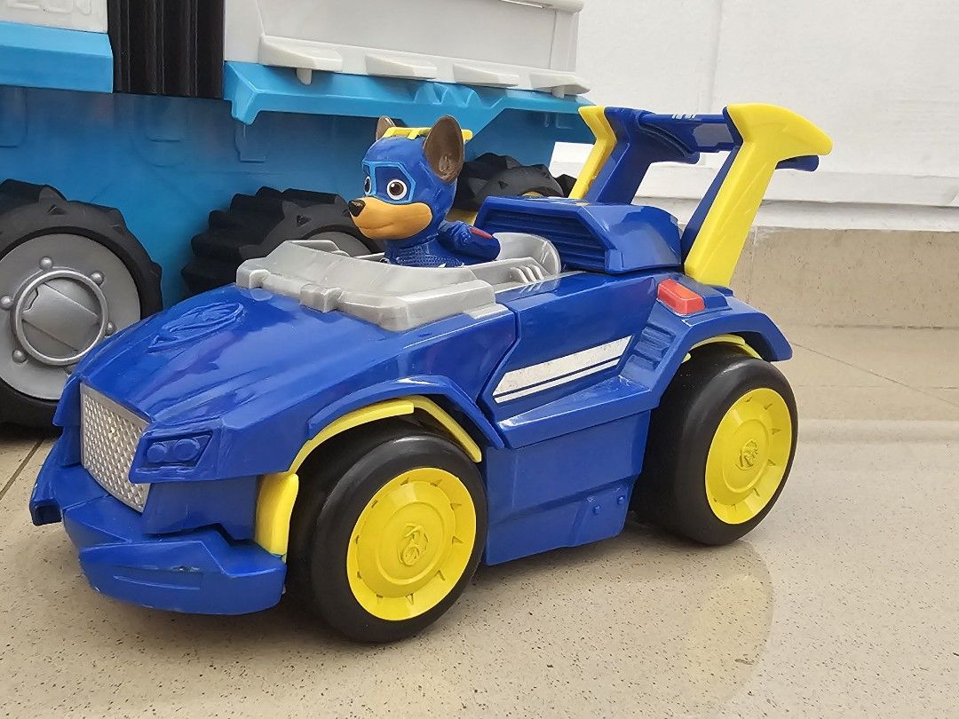 Paw patrol shooting toy top