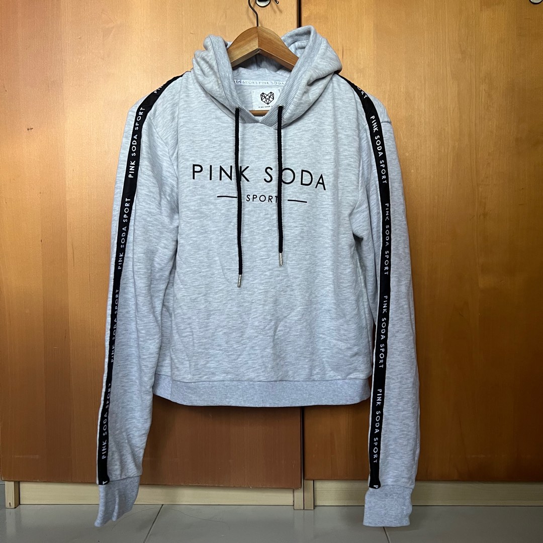 Pink Soda Hoodie Women s Fashion Coats Jackets and Outerwear on Carousell
