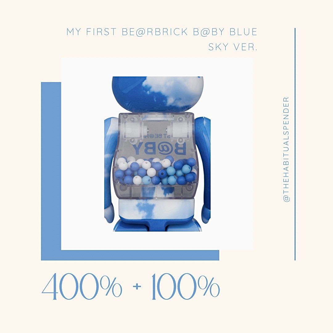 MY FIRST BE@RBRICK B@BY BLUE SKY MY FIRST BE@RBRICK B@BY BLUE SKY