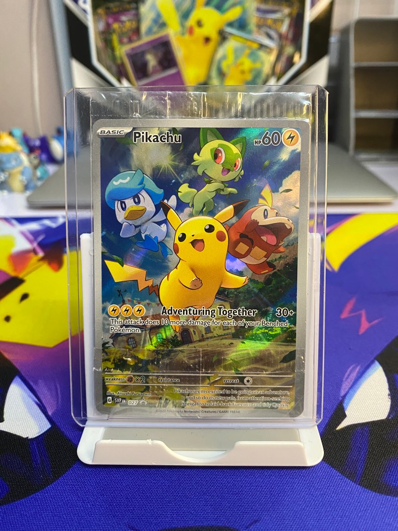 Pokemon Card Pikachu Promo (Sealed), Hobbies & Toys, Toys & Games on