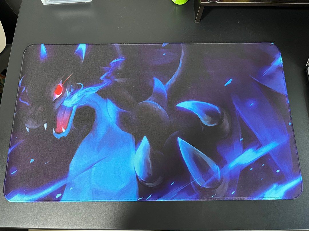 Pokemon M charizard ex Playmat, Hobbies & Toys, Toys & Games on Carousell