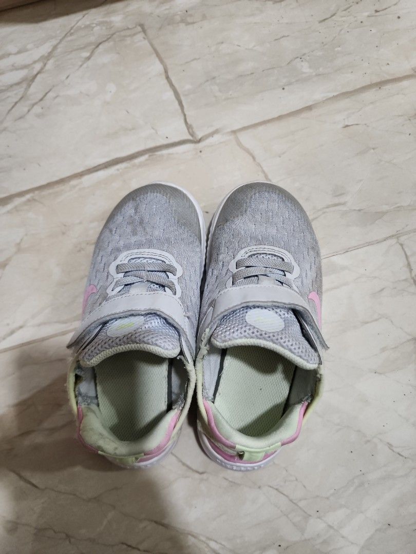 Girls gray nike shoes sale