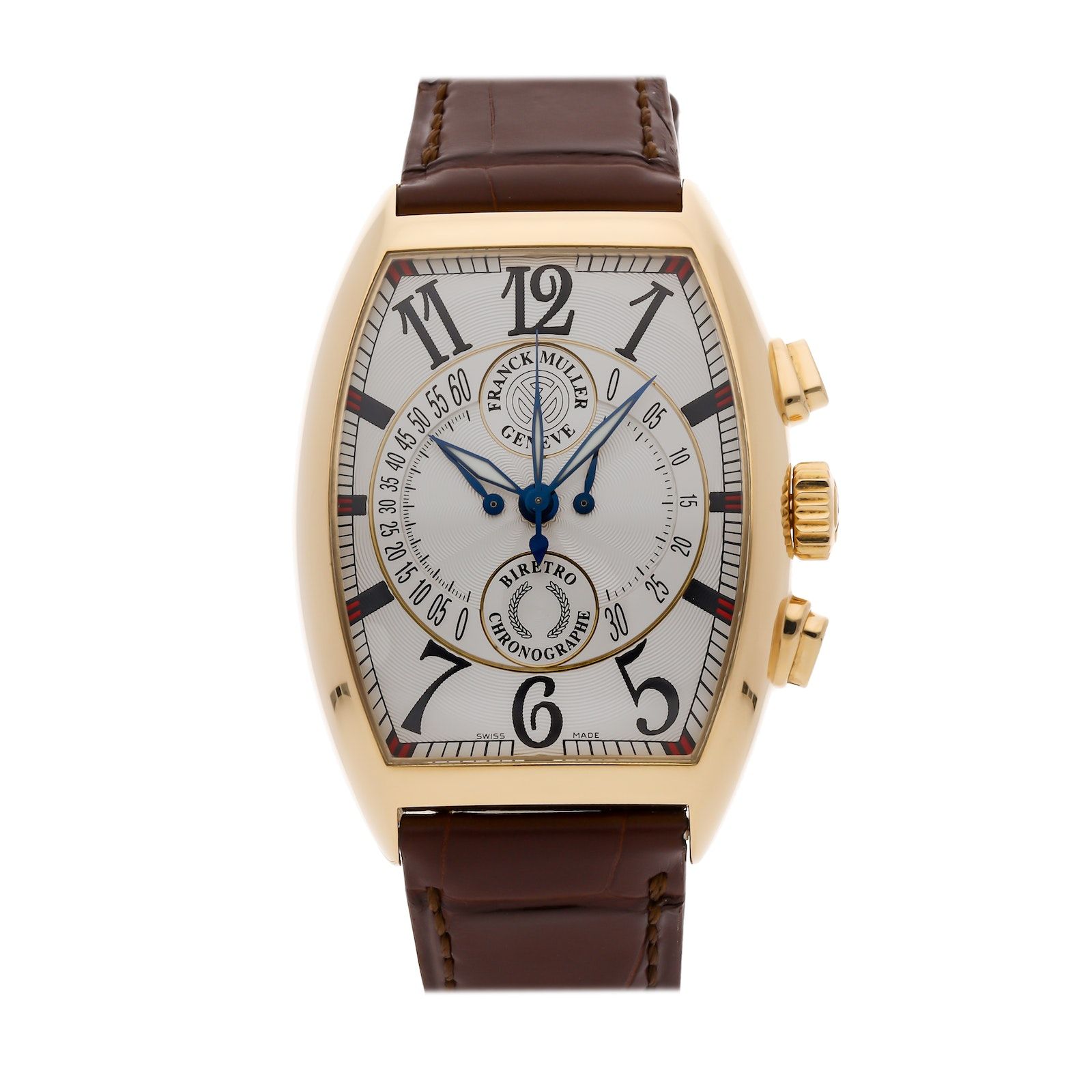 Pre Owned Franck Muller Cintree Curvex BiRetro Chronograph 7