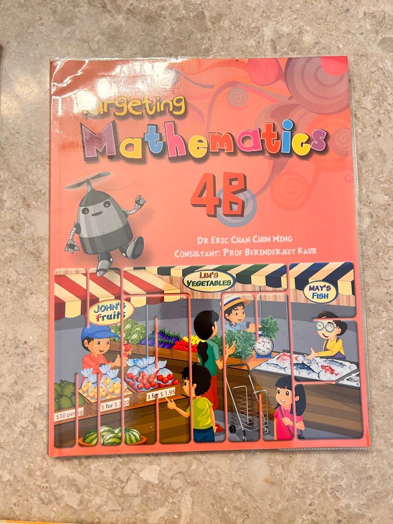 Primary 4 Textbooks Targetting Maths 4A and 4B, Hobbies & Toys, Books ...