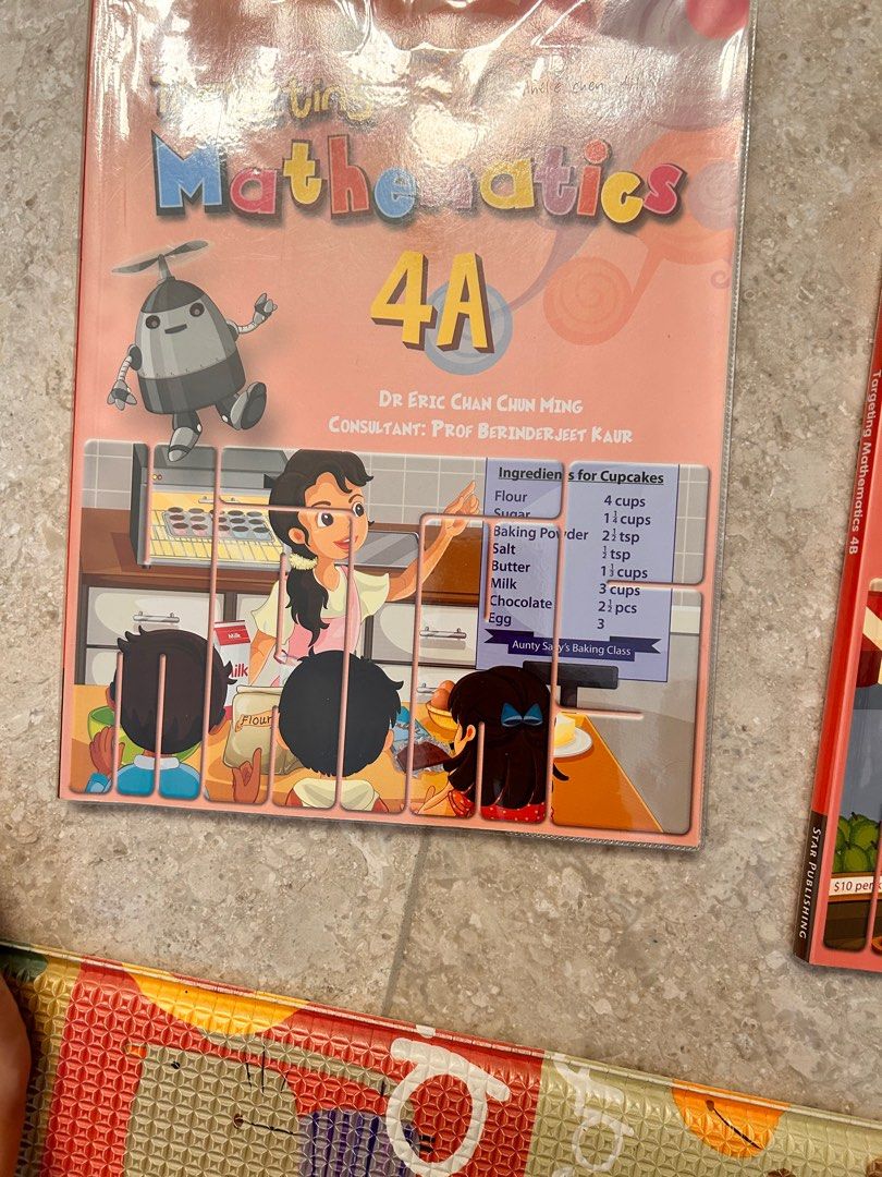 Primary 4 Textbooks Targetting Maths 4A and 4B, Hobbies & Toys, Books ...