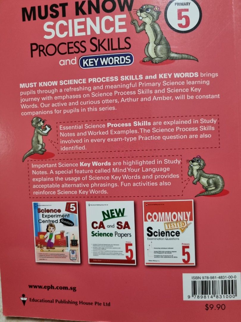 Primary 5 Science Must Know process skills and keywords, Hobbies & Toys ...