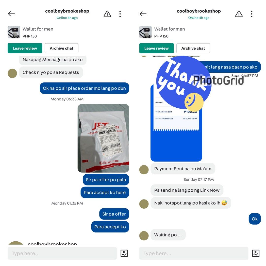 PROOF OF PAYMENT & SHIPPING (Category: Announcements) located in Antipolo. Submitted by jlonline_1207 (Listing ID 1266337480, Image 1). Description: Legit seller here Reviews can also read For my legitimacy Proof of shipping and payments.