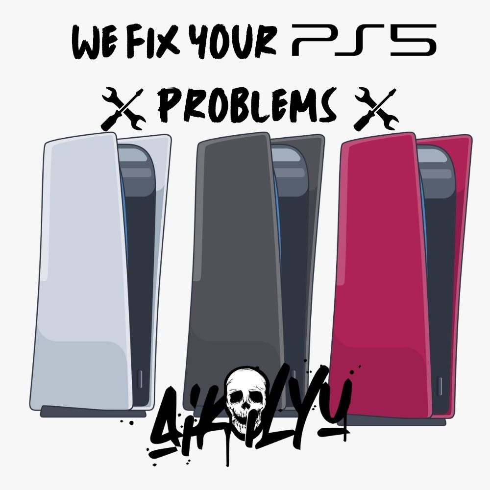 PS5 CANT TURN ON NO DISPLAY BLOD UNREADALE DISC AIKILYU GAMING, Video