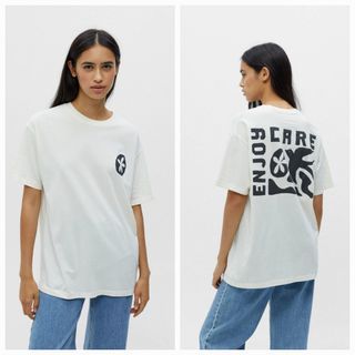 PULL&BEAR KAOS PRINT ASLI ORIGINAL BARU