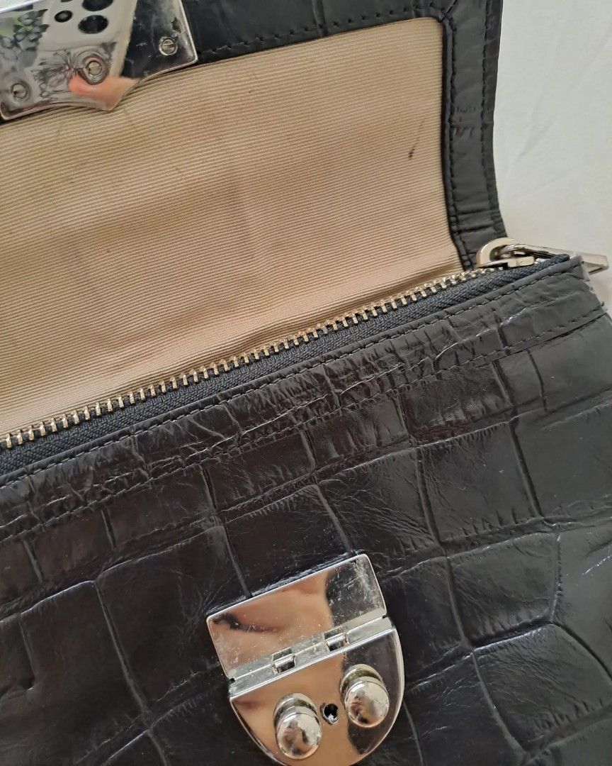 Ralph lauren black deals clutch bag