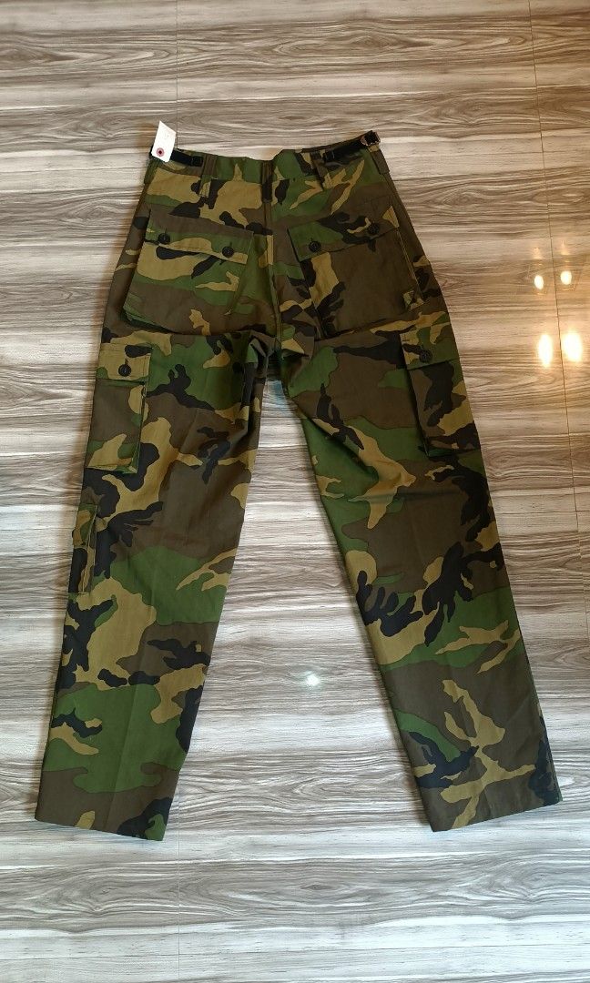 RARE OG Vintage A Bathing Ape Woodland Camo Cargo Pants