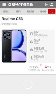Realme C53 swap naman sa gaming phone