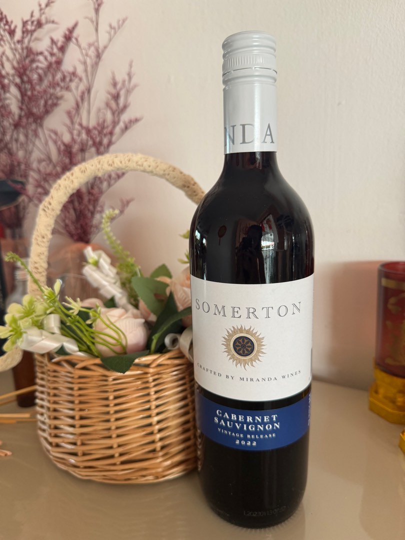 Somerton Cabernet Sauvignon (Red Wine), Food & Drinks, Beverages