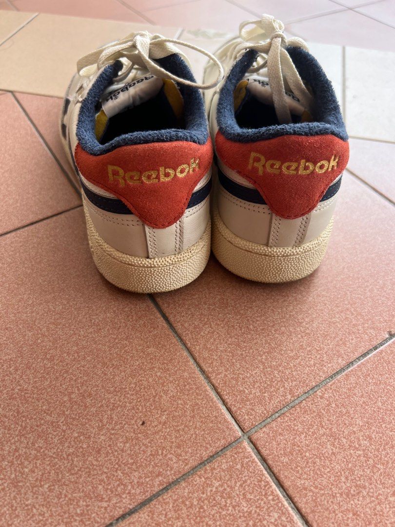 Reebok off white sneakers