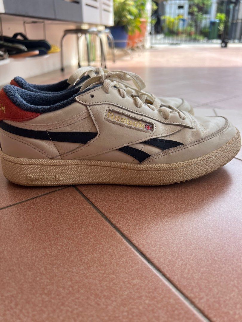 Reebok off white sneakers