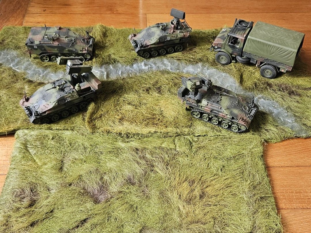 MRY-SFW Panzer Modellbausatz 1/87 - Wiesel Ozelot Luftabwehrsystem