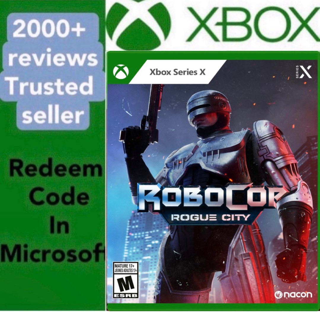 RoboCop: Rogue City Xbox [Xbox Series X/S Original Game]Xbox gift code  |steam ps4/5, Video Gaming, Video Games, Xbox on Carousell