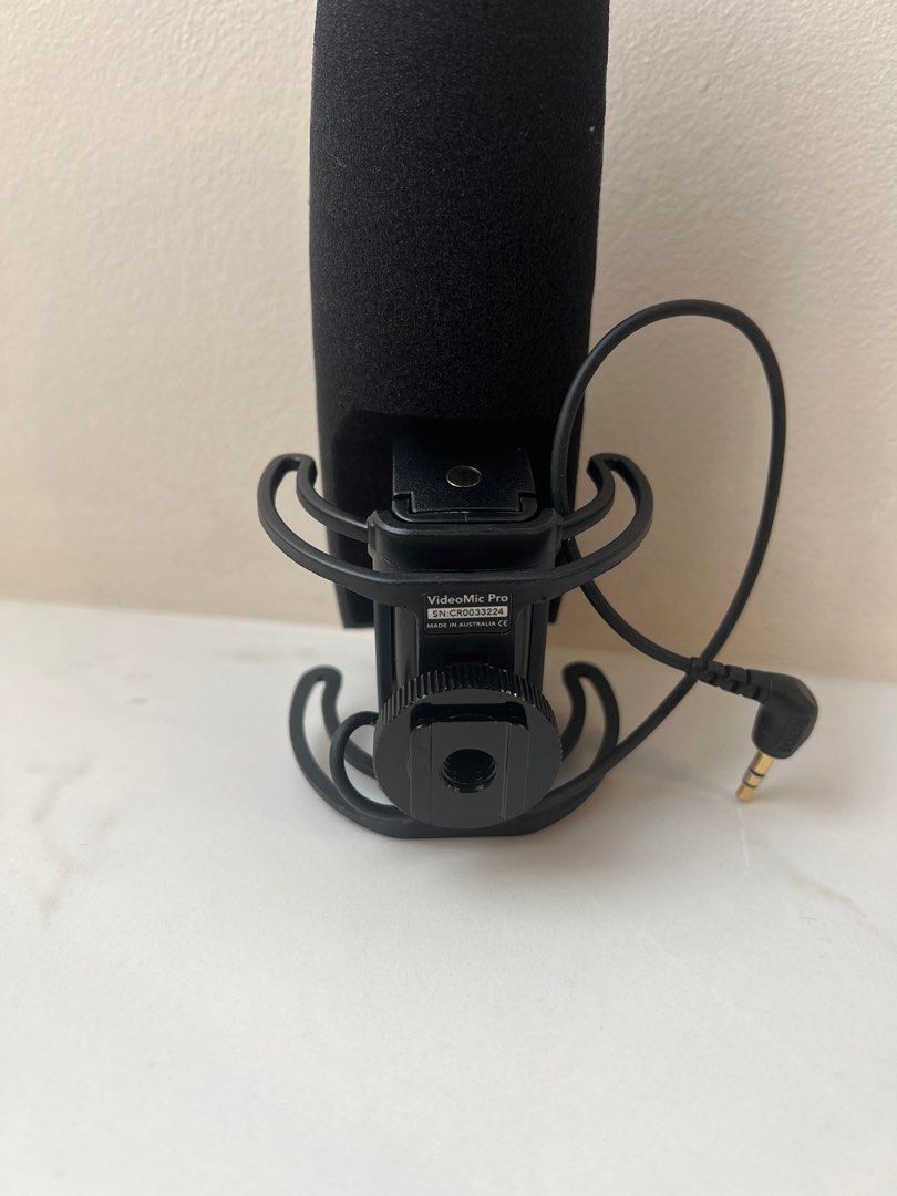 Rode VideoMic Pro (new version) + Deadcat Wind Muff, Audio, Microphones