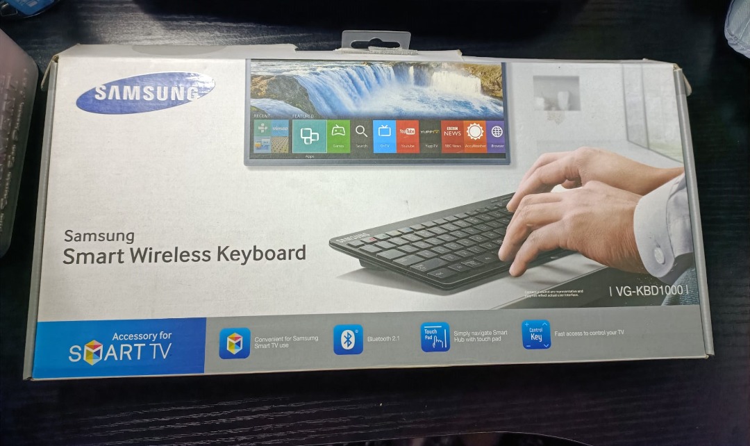 SAMSUNG SMART WIRELESS KEYBOARD VGKBD1000, TV & Home Appliances, TV