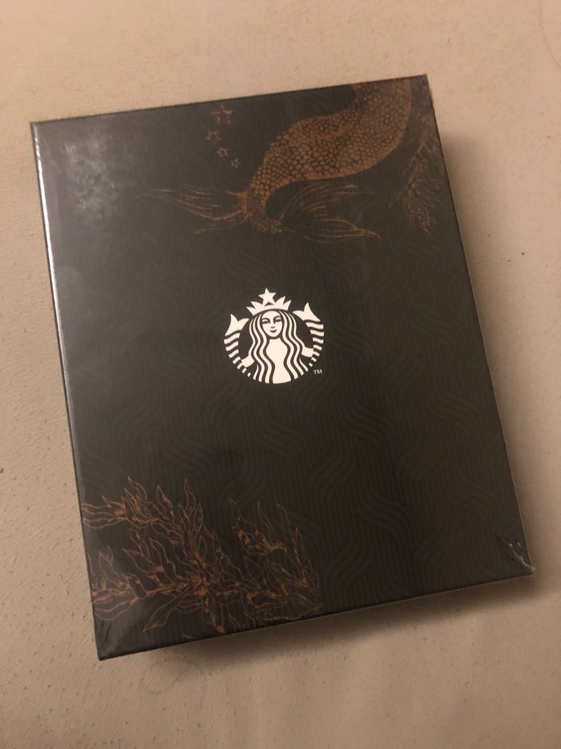 Sealed Rose Gold Starbucks planner 2025, Hobbies & Toys, Stationary