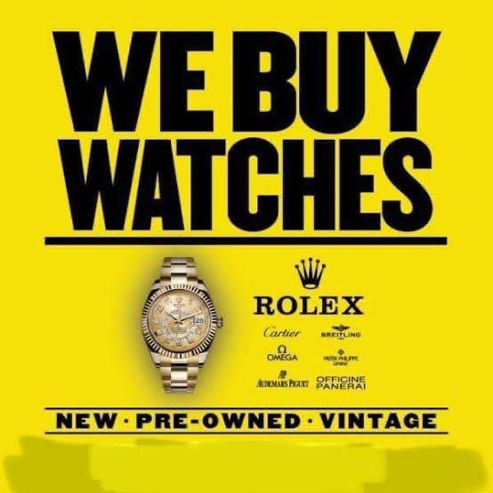 We buy your watch hotsell