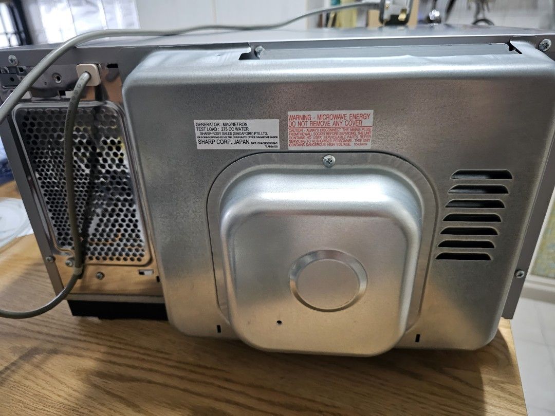 Sharp microwave oven with convection 26 litres R898C(S), TV & Home