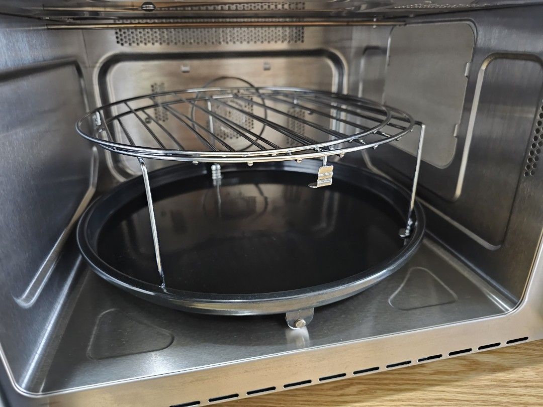 Sharp microwave oven with convection 26 litres R898C(S), TV & Home