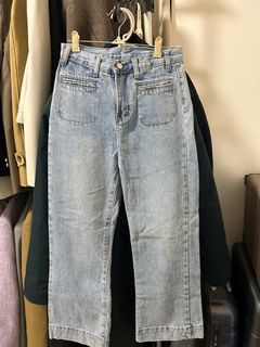 Soulsis 微喇叭牛仔褲