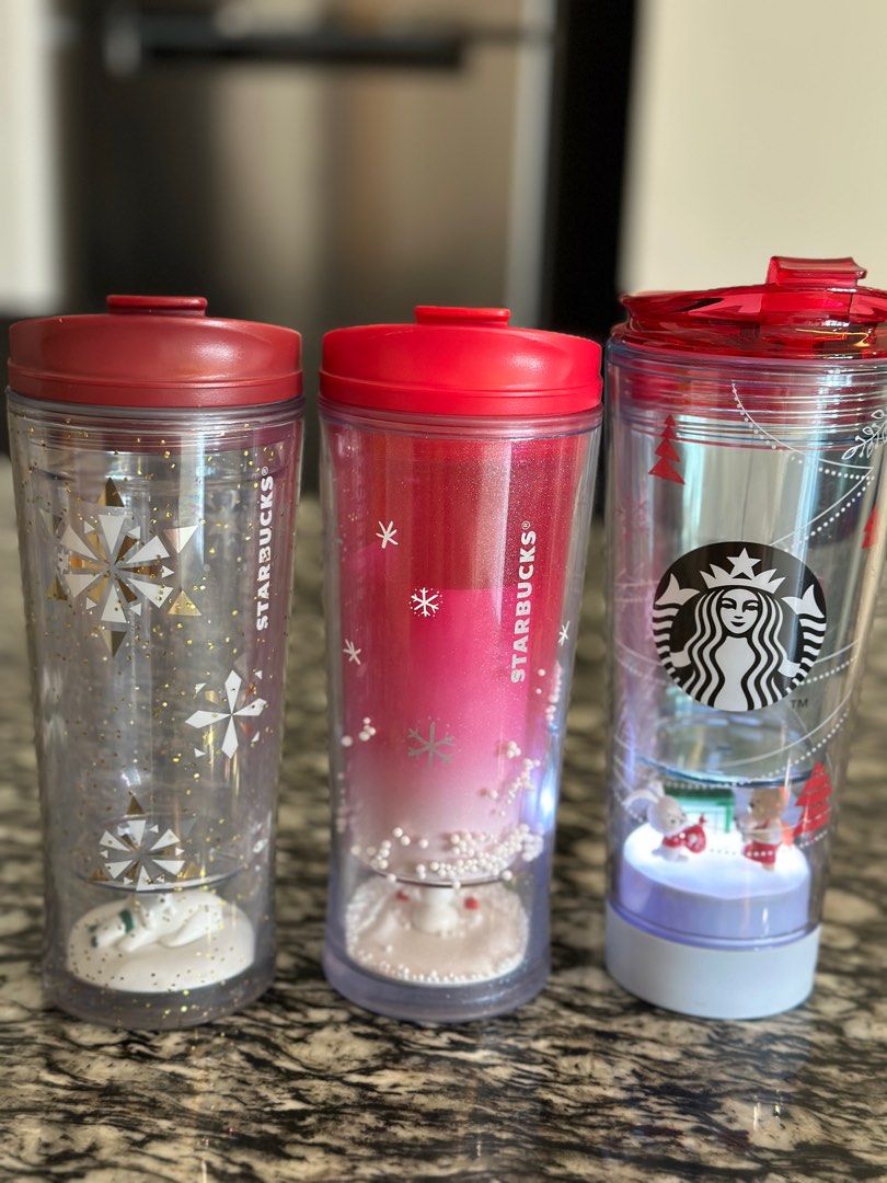 Starbucks Christmas Tumbler, Furniture & Home Living, Kitchenware