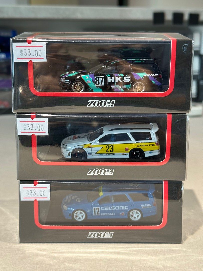 stock Zoom 1/64 Nissan Stagea R34 Skyline 260RS Station