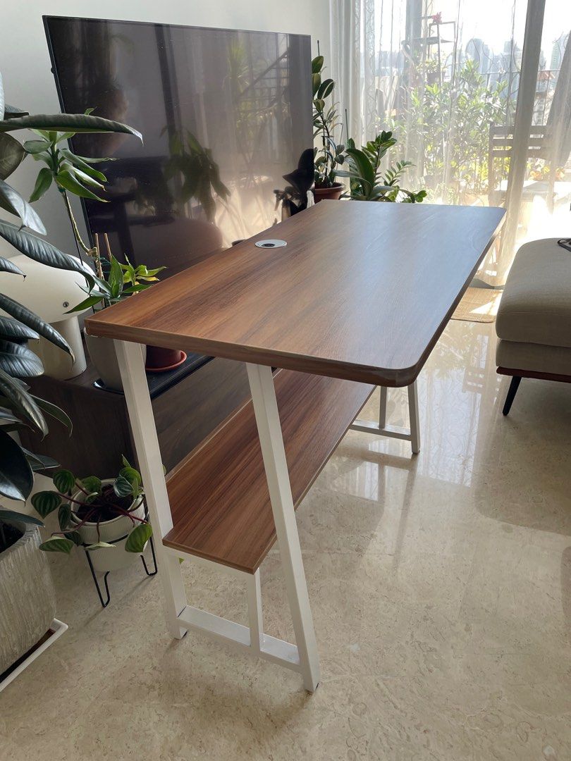 Study Table Parallel View Study Work and Study Table, Furniture & Home Living, Furniture, Tables ...