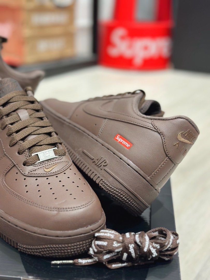 Supreme Air Force 1 Low Brown Baroque